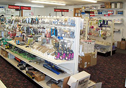 Parts Department in S & S RVs, Farina, Illinois